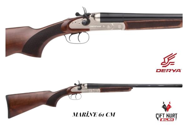 Derya Meriva MC-112 Marine 61cm Horozlu Çifte Yivsiz Av Tüfeği